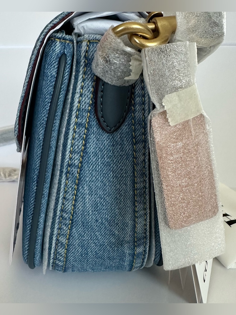 Authentic COACH Cassie 19 Crossbody in Indigo Denim CR662 | NWT - Picture 11 of 16